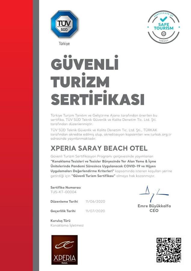 Xperia Saray Beach Hotel Alanya Eksteriør billede